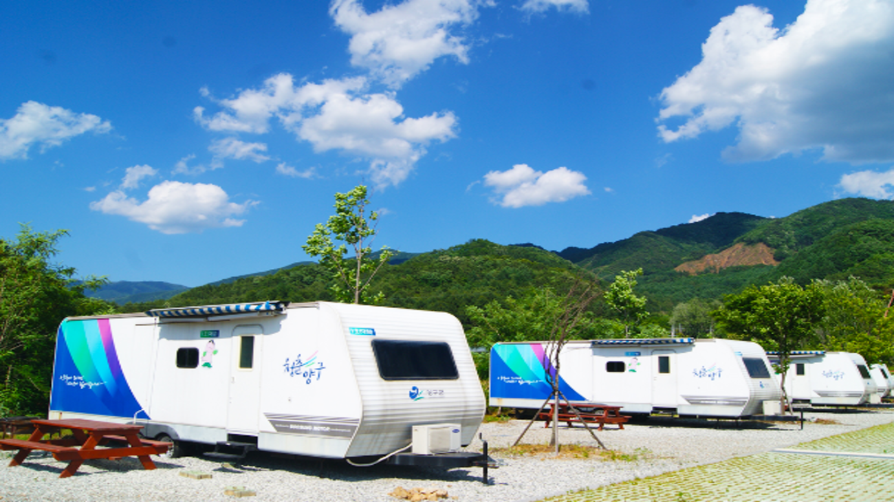 약수골 캠프촌 이미지